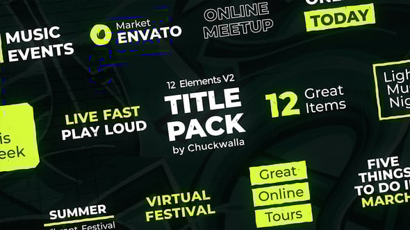 Videohive Title Pack v2