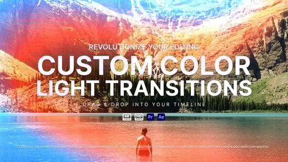 Videohive Color Light Transitions