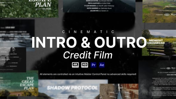 Videohive Intro & Outro Credit Film