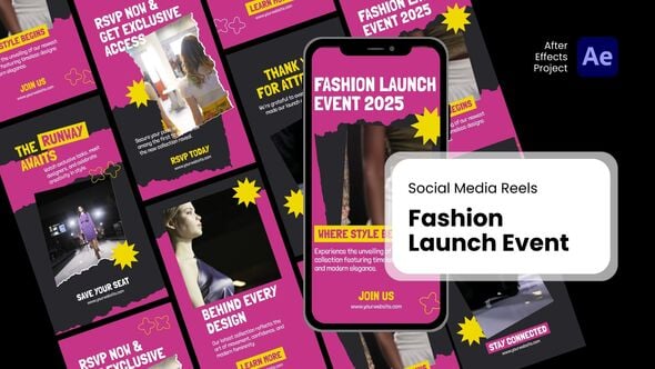 Videohive Reels – Fashion Launch Event