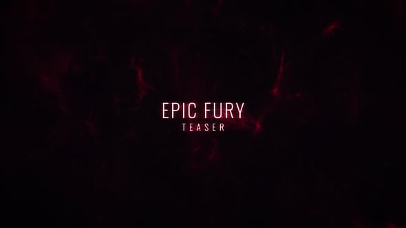 Videohive Epic Fury