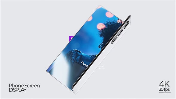Videohive Phone Fold Mockup