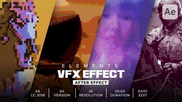 Videohive – 8-Bit Effects