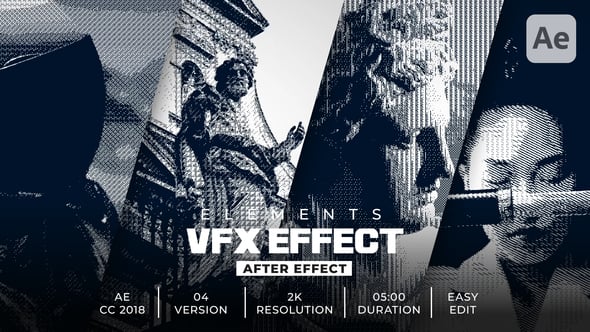 Videohive – Black and White Bitmap Effects