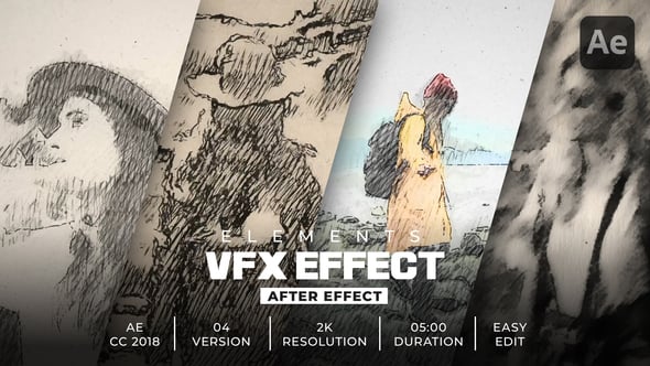 Videohive – Pen Drawing Effect