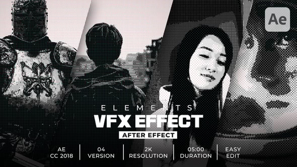 Videohive – Bitmap Pentone Style