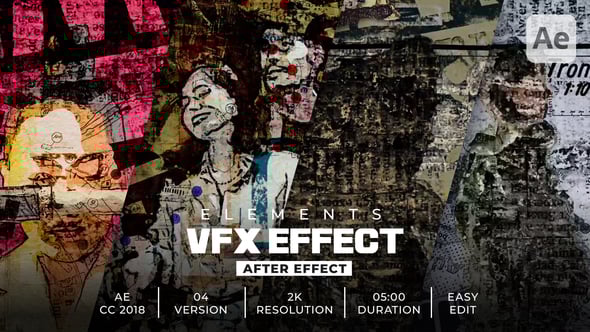 Videohive – Paper Grunge Effect