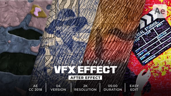 Videohive – Clay painting – Crayon – Doodle Mosaic Pencil Effect