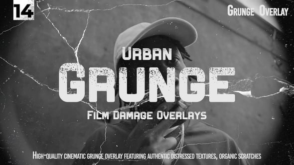 Videohive – Gritty Urban Film Damage Bundle