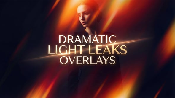 Videohive – Dramatic Light Leaks Overlays DR