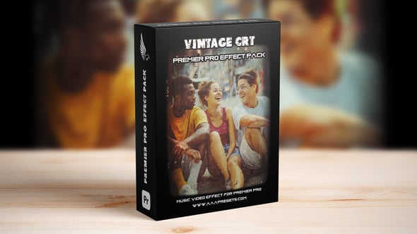 Videohive – Vintage Old CRT Screen Effects for Premiere Pro
