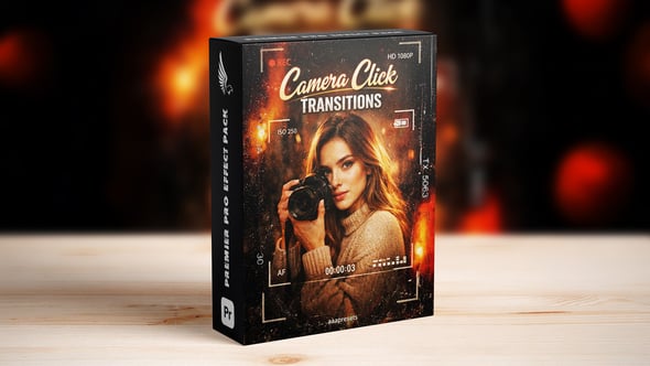 Videohive – Camera Click and Flash Transition Pack for Premiere Pro FHD
