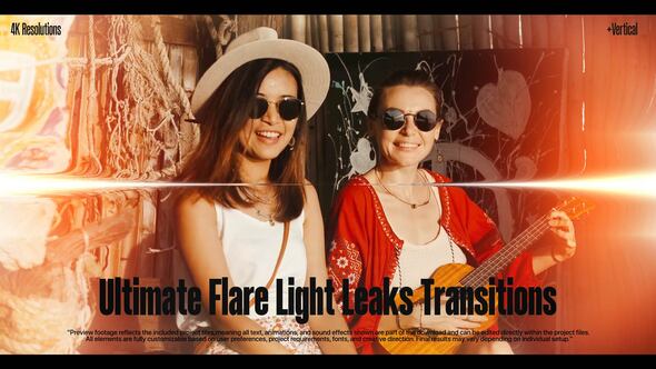 Videohive – Ultimate Flare Light Leaks Transitions