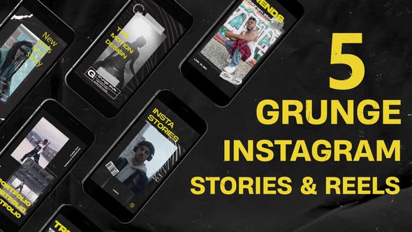 Videohive – Grunge Instagram Stories