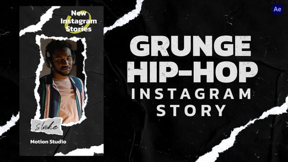 Videohive – Fast Grunge Hip-Hop Story & Reels