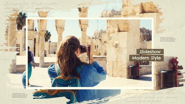Videohive – Brush Memories Slideshow