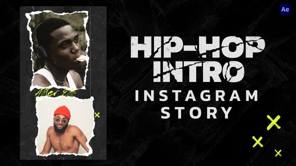 Videohive – Hip-Hop Intro Stories