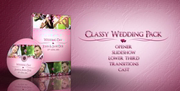 Videohive – Classy Wedding Pack