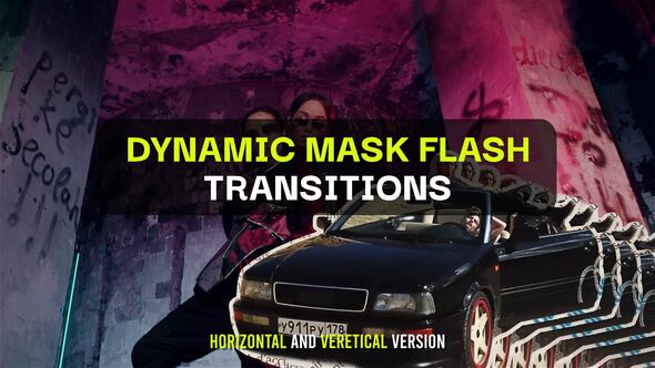 Videohive – Dynamic Mask Flash Transitions