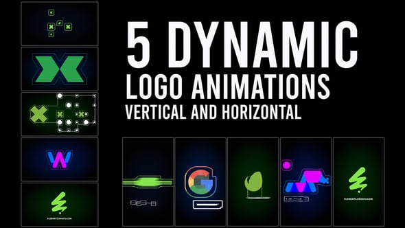 Videohive – Dynamic Logo Pack 5in1