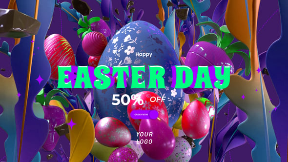 Videohive – Happy Easter Day