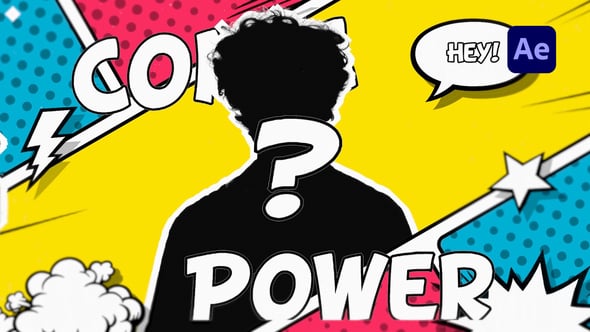 Videohive – Comic Style Hero Reveal