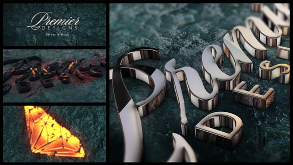Videohive – Gold-Silver-Metal And Hot Stone