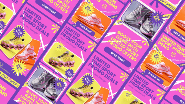 Videohive – Social Media Sport Sale Promo After Effect