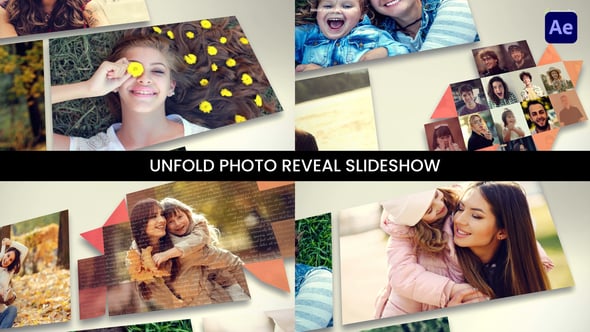 Videohive – Unfold Photo Reveal Slideshow