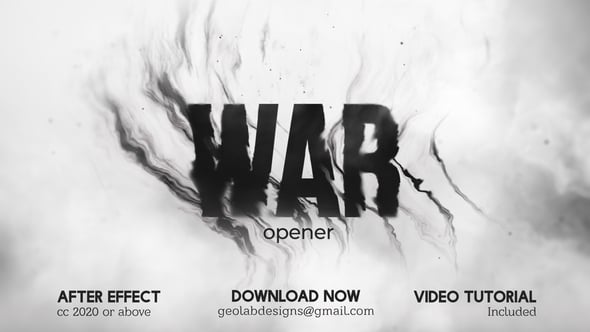 Videohive – War Opener