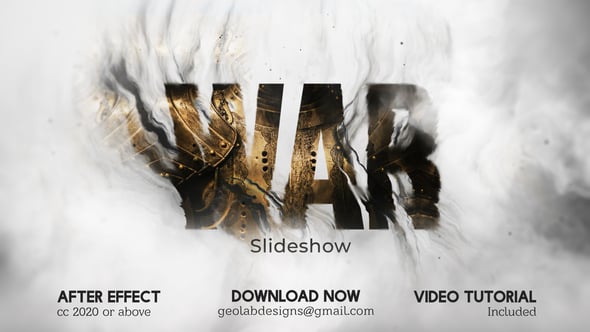 Videohive – War Slideshow