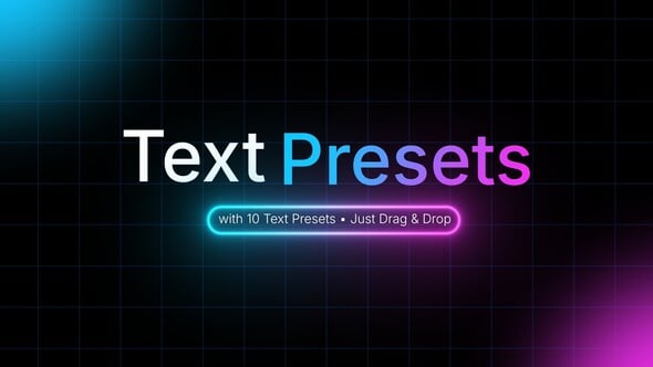 Videohive – Text Presets