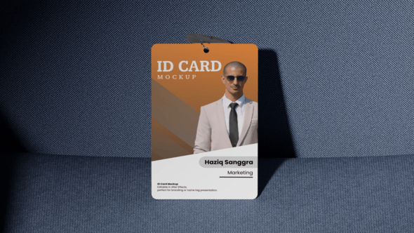 Videohive – ID Card Mockup
