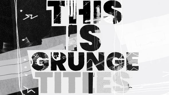 Videohive – Grunge Titles Presets