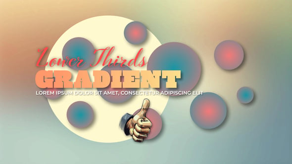 Videohive – Social Gradient Lower Thirds