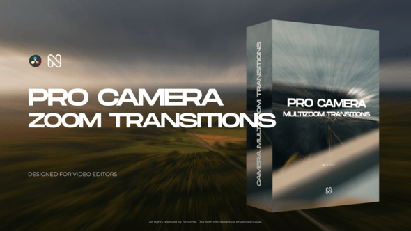 Videohive – Pro Camera Zoom Transitions for DaVinci Resolve
