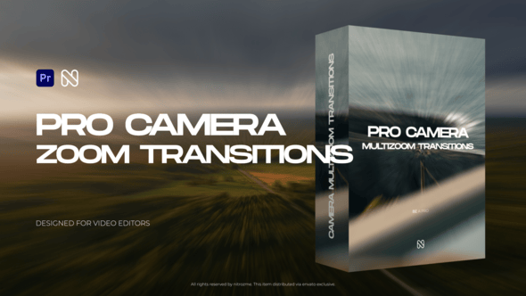 Videohive – Pro Camera Zoom Transitions