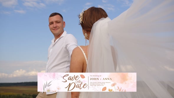 Videohive – Wedding Horizontal Banner