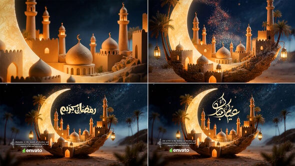 Videohive – Ramadan Kareem & Eid Mubarak 61794498