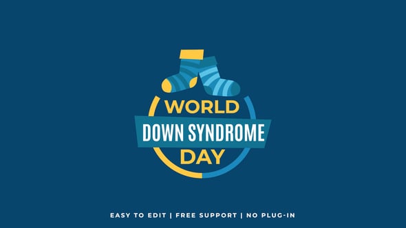Videohive – World Down Syndrome Titles