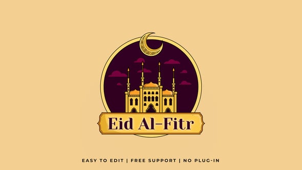 Videohive – Labels Eid Al Fitr