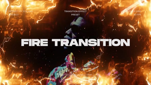 Videohive – Fire Transition