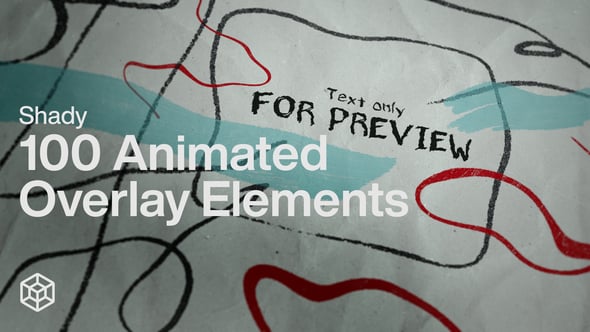 Videohive – Shady – 100 Animated Overlay Elements