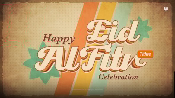 Videohive – Eid Mubarak Titles