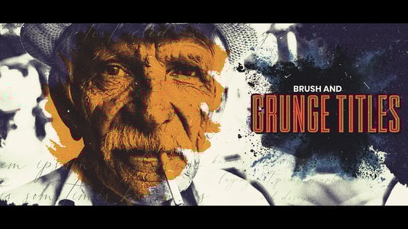 Videohive – Brush and Grunge Opening Titles