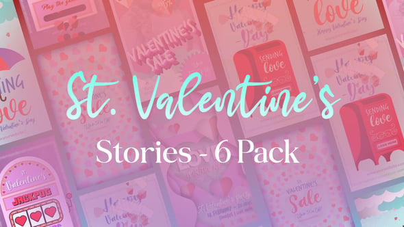 Videohive – Six Valentine’s Day Stories