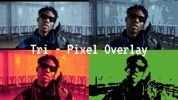 Videohive – Tri Pixel Overlay