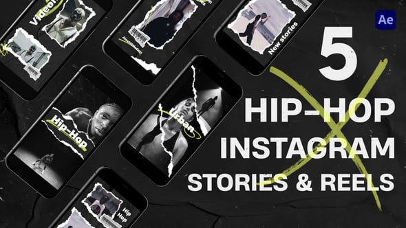 Videohive – Hip-Hop Instagram Stories