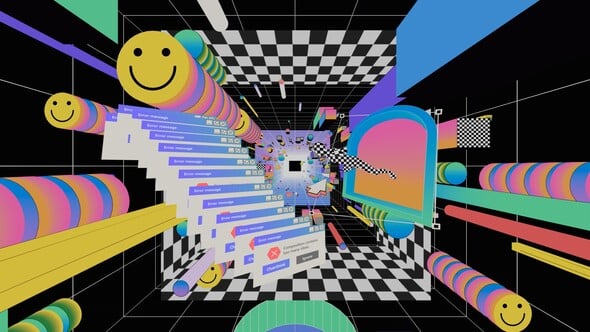 Videohive – Retro UI Chaos Intro