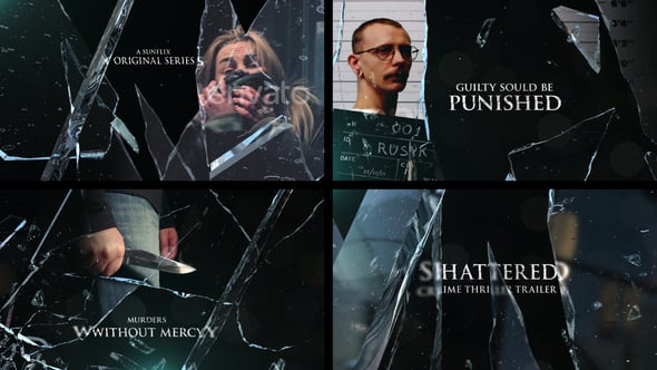 Videohive – Shattered Crime Thriller Opener